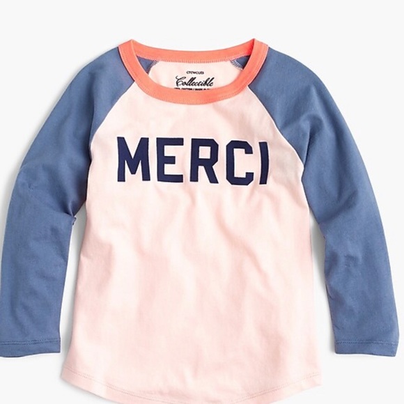 Crewcuts Other - Crewcuts by J.Crew pink and blue T-shirt size 14